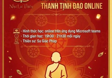 ĐĂNG KÝ KHOÁ THIỀN THANH TỊNH ĐẠO ONLINE MỖI NGÀY